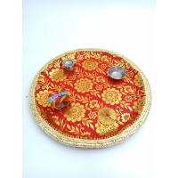 Hand Crafted Traditional Pooja/aarti Thali Set